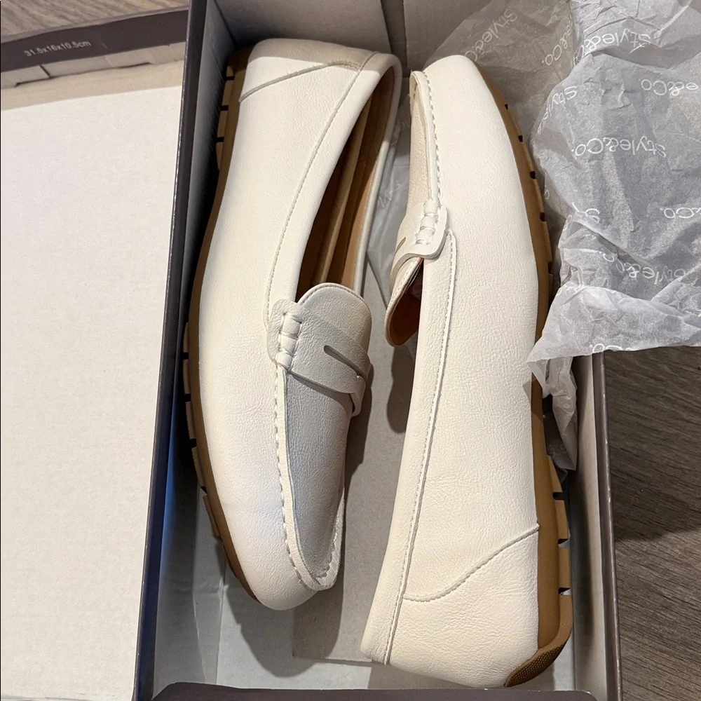New Style & Co. Serafinaa Driver Penny Loafers Sz 9.5 M
